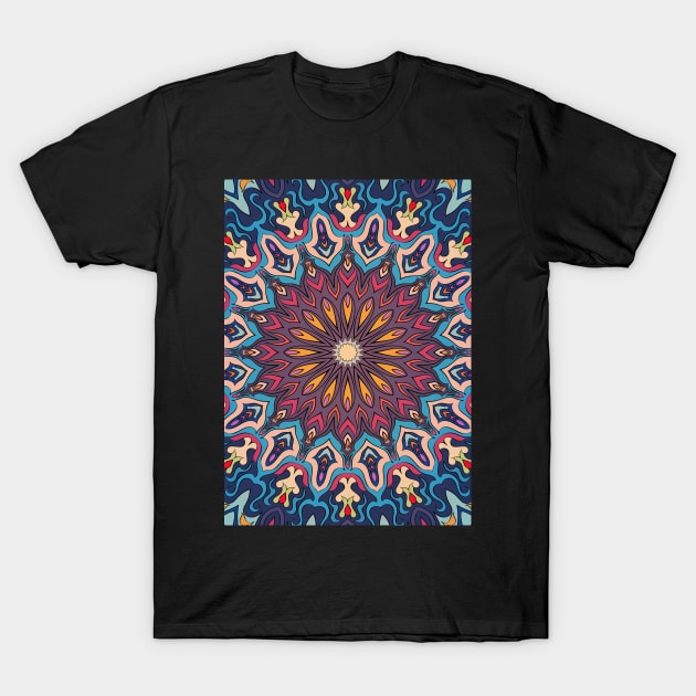 Boho-Chic Gypsy Pattern T-Shirt by Suprise MF